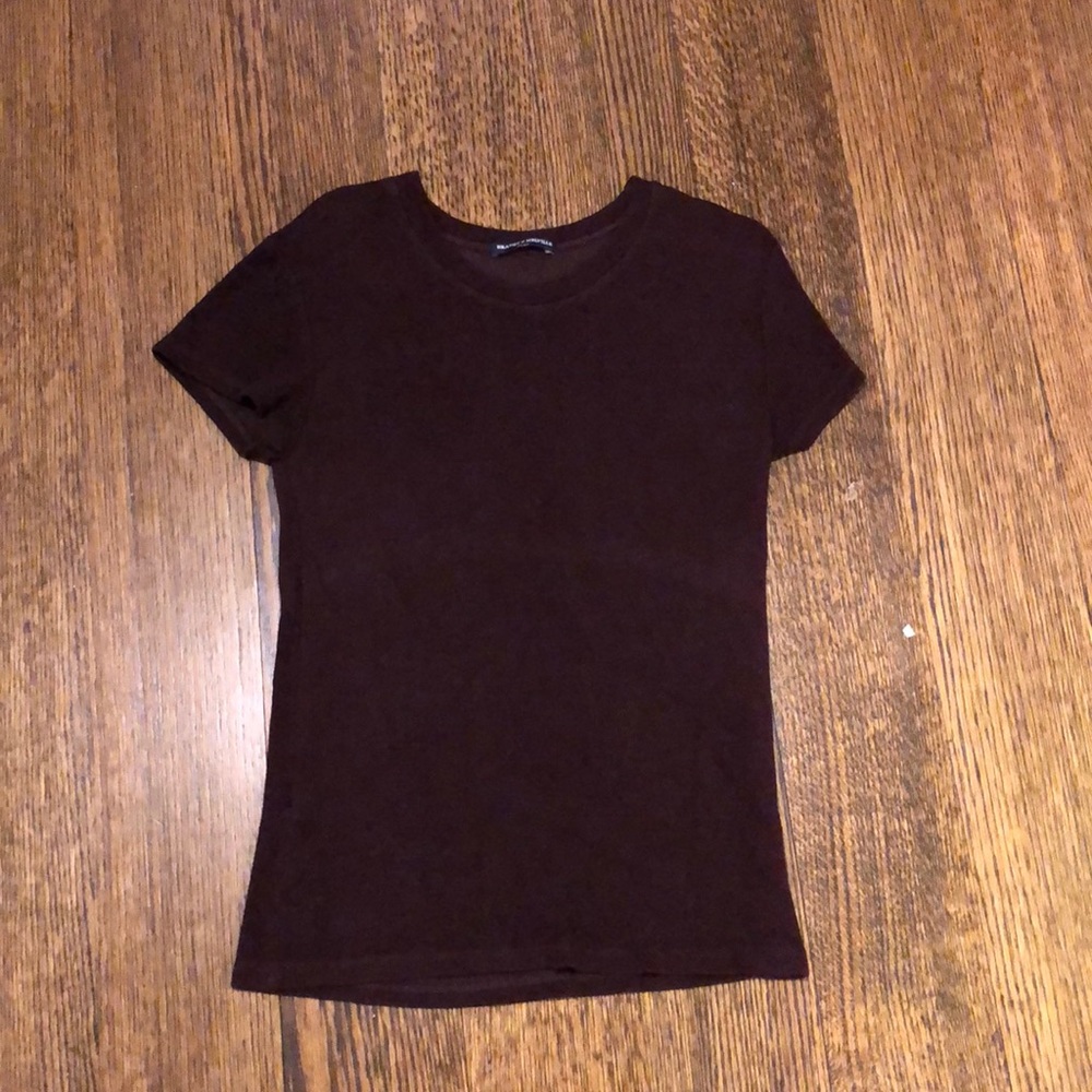 Brandy Melville Burgundy T-shirt